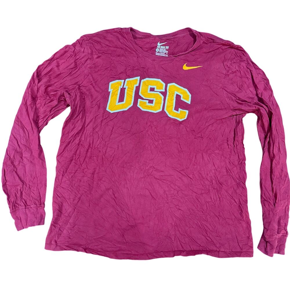 Vintage‎ Tees - Nike USC Trojans Graphic Tee*SZ XL